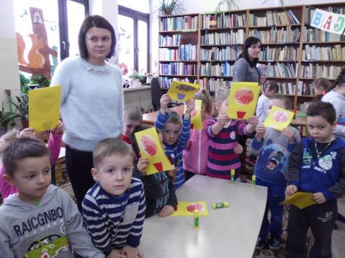 IMG 1675 Święto Babci i Dziadka w Filii MBP w Szarwarku