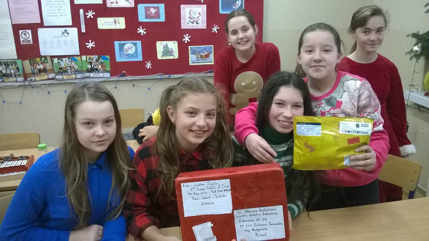 2 Projekt e Twinning w  szkole w Żelazówce