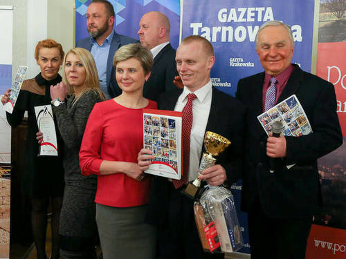 MBezak Marcin Bezak zwycięzcą plebiscytu na Najpopularniejszego Sportowca Niepełnosprawnego Ziemi Tarnowskiej 2016