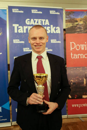 MarcinBezak1 Marcin Bezak zwycięzcą plebiscytu na Najpopularniejszego Sportowca Niepełnosprawnego Ziemi Tarnowskiej 2016