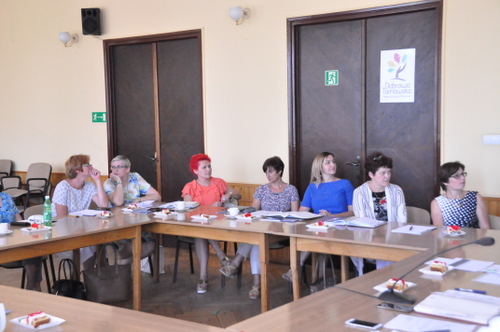 1 DSC 0475 Narada z dyrektorami placówek oświatowych