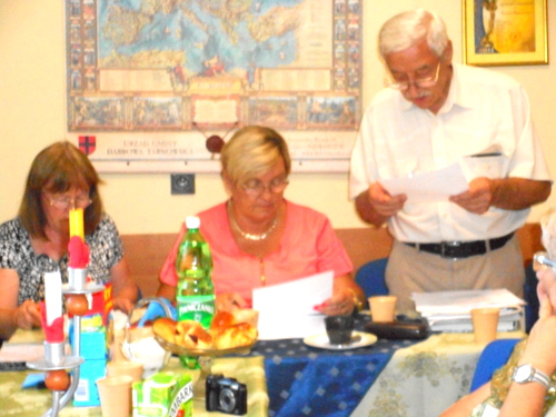 1 Wybory 3 Andrzej  Drzazga     nowym Prezesem Związku Dąbrowiaków