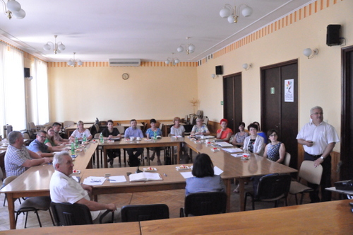 2 DSC 0479 Narada z dyrektorami placówek oświatowych