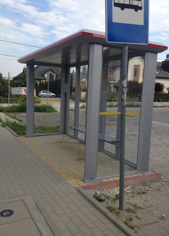 IMG 27161 Gmina rozpoczęła wymianę przestarzałych wiat przystankowych