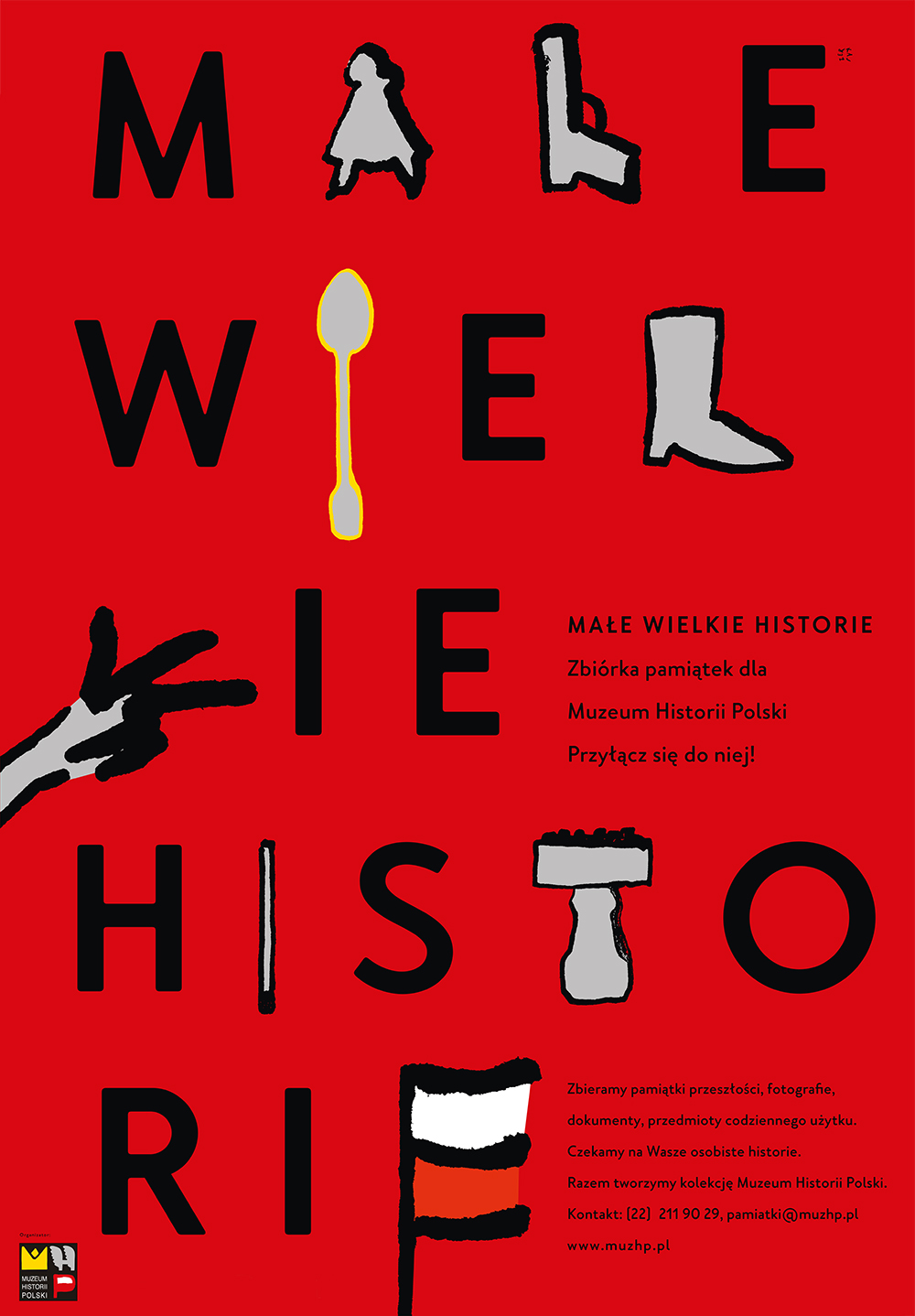 PLAKAT 2017 maly Razem stwórzmy kolekcję Muzeum Historii Polski!