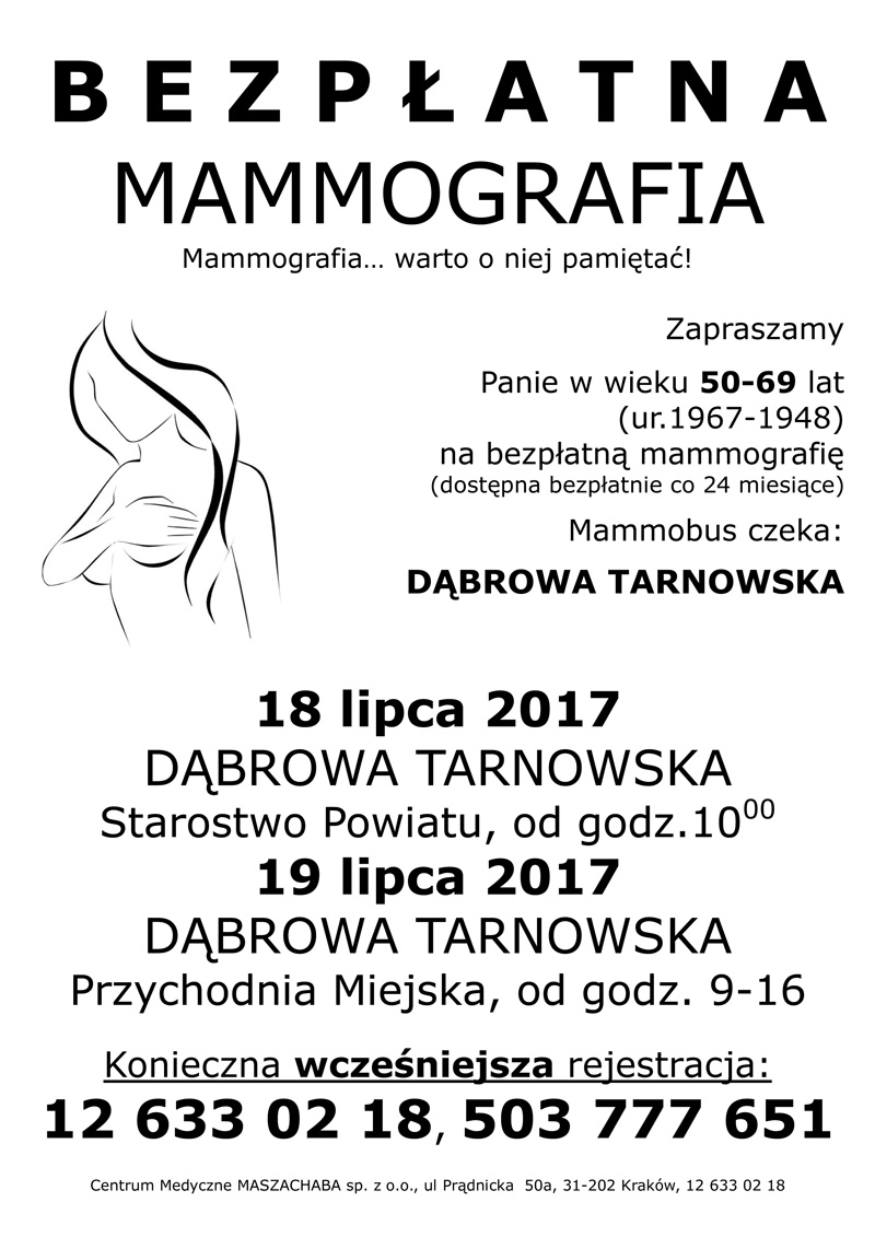 plakat mm razem dt lip17 Zapraszamy na bezpłatne warsztaty mammograficzne