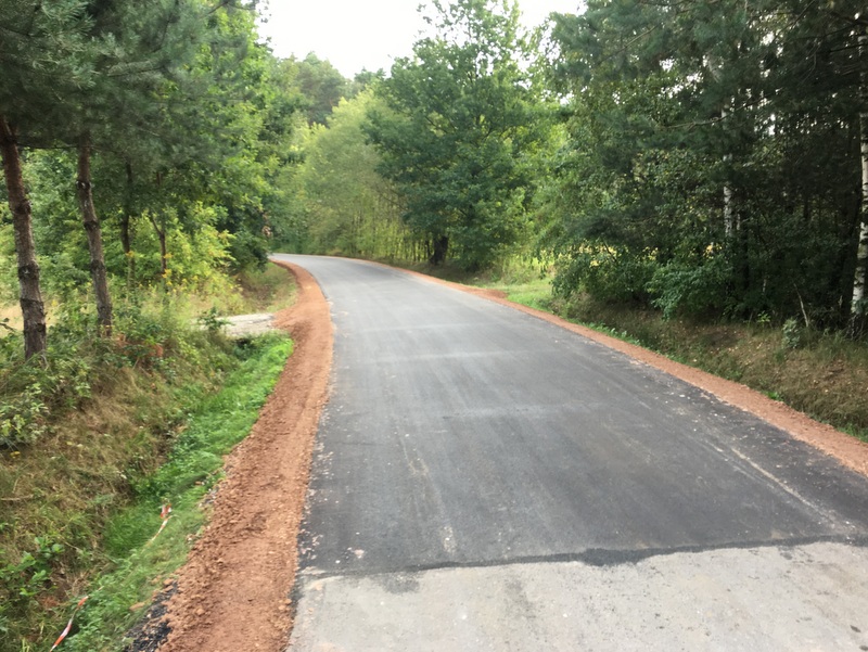 IMG 0265 Przebudowany leśny odcinek drogi Sutków Smęgorzów