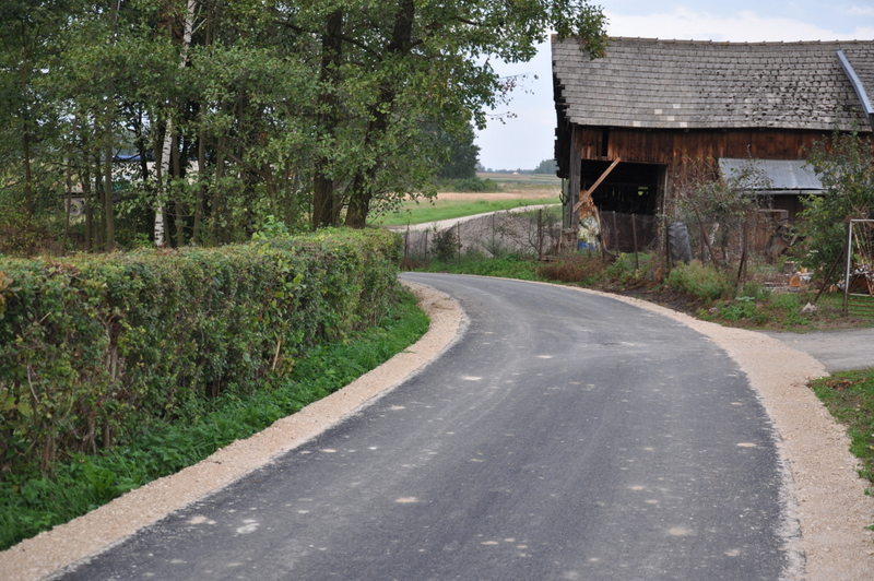 DSC 1074 Przebudowa drogi gminnej w Nieczajnie Górnej