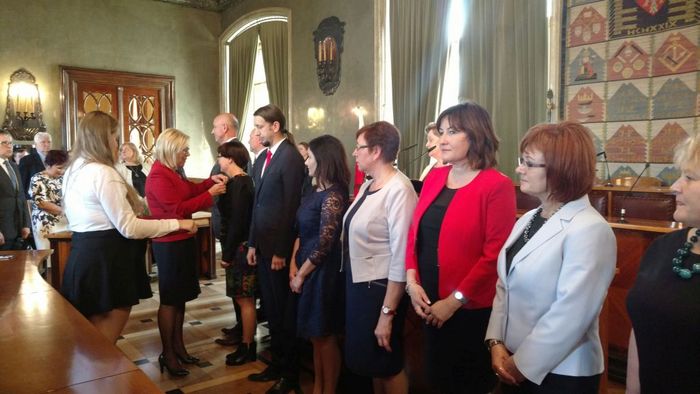 I Medal Komisji Edukacji Narodowej dla Ireny Klich – nauczycielki Publicznej Szkoły Podstawowej w Nieczajnie Górnej