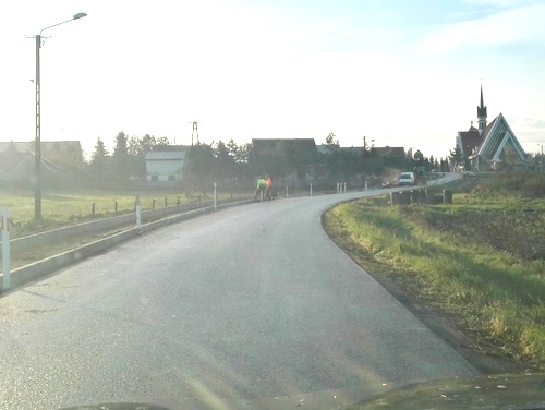 NieczajanD4 Budowa chodnika w Nieczajnie Dolnej   I etap