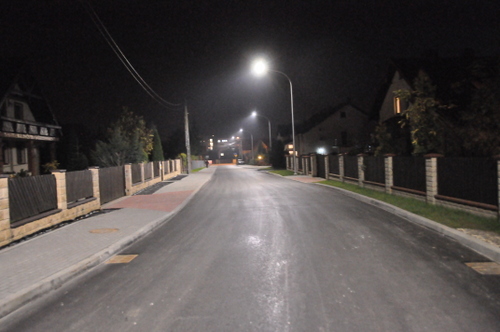 DSC 0091 Zakończenie prac  przy budowie drogi gminnej łączącej ul. Grunwaldzką z ul. Wyszyńskiego  w Dąbrowie Tarnowskiej