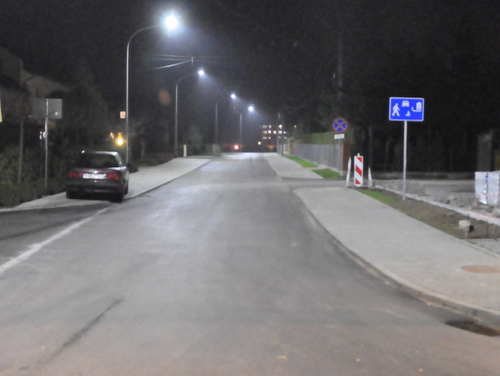 DSC 0095 Zakończenie prac  przy budowie drogi gminnej łączącej ul. Grunwaldzką z ul. Wyszyńskiego  w Dąbrowie Tarnowskiej