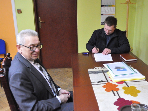 DSC 0951 Podpisanie umowy dot. budowy drogi gminnej w Morzychnie „za górę”
