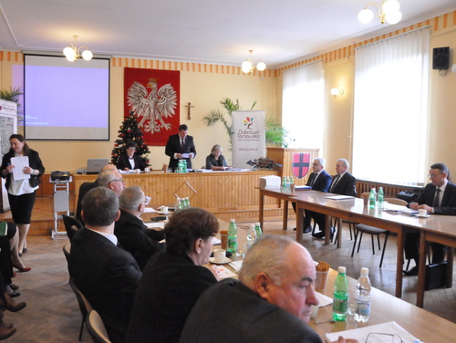 DSC 0428 Rada uchwaliła budżet Gminy Dąbrowa Tarnowska na 2018 rok