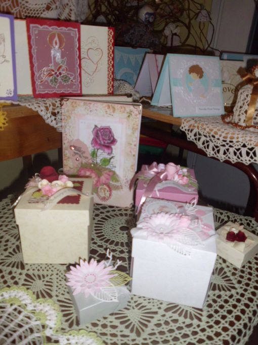 IMG 1910 Rękodzieła sercem tworzone – wystawa Małgorzaty Kawy w Filii Bibliotecznej w Nieczajnie Górnej