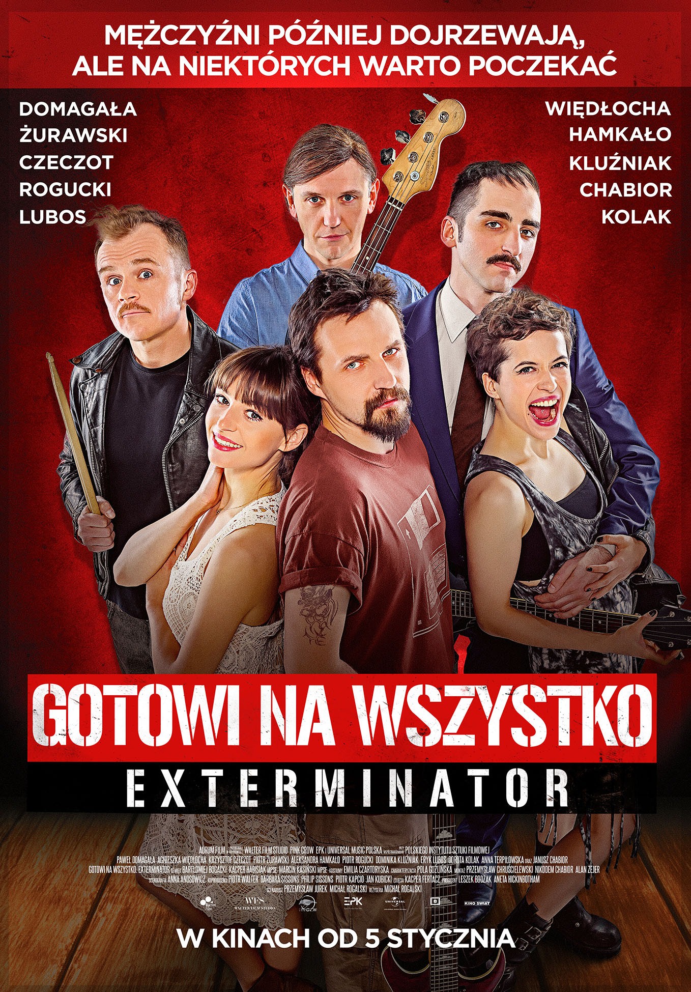 GOTOWI NA WSZYSTKO EXTERMINATOR oficjalnyplakat Styczniowe „Kino na szpilkach”  z komedią „Gotowi na wszystko: Extreminator”