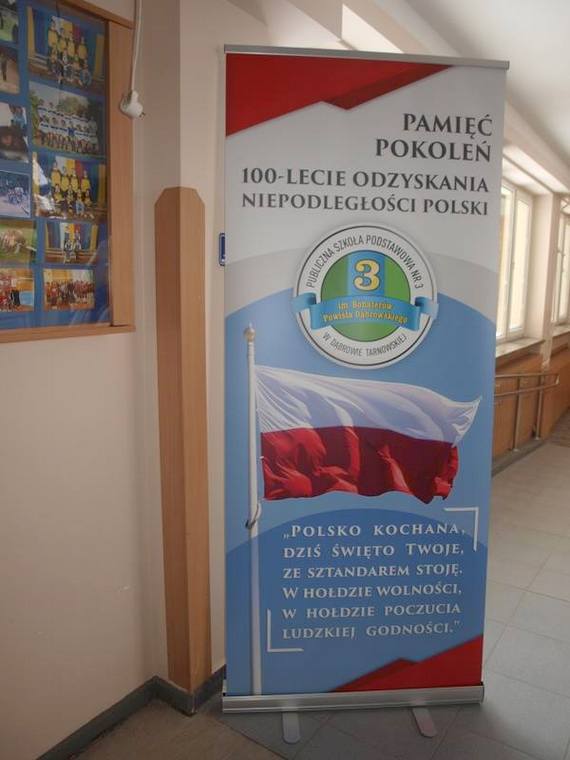 29389142 869761696537129 7021261152178517133 n Święto Publicznej Szkoły Podstawowej Nr 3 i inauguracja projektu Pamięć pokoleń