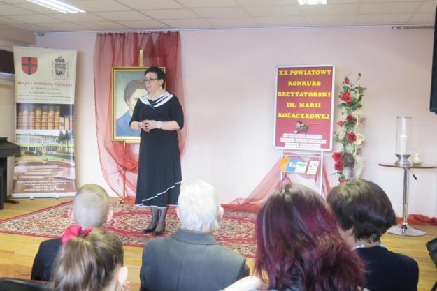 IMG 8481 Finał XX Powiatowego Konkursu Recytatorskiego im. Marii Kozaczkowej już za nami!