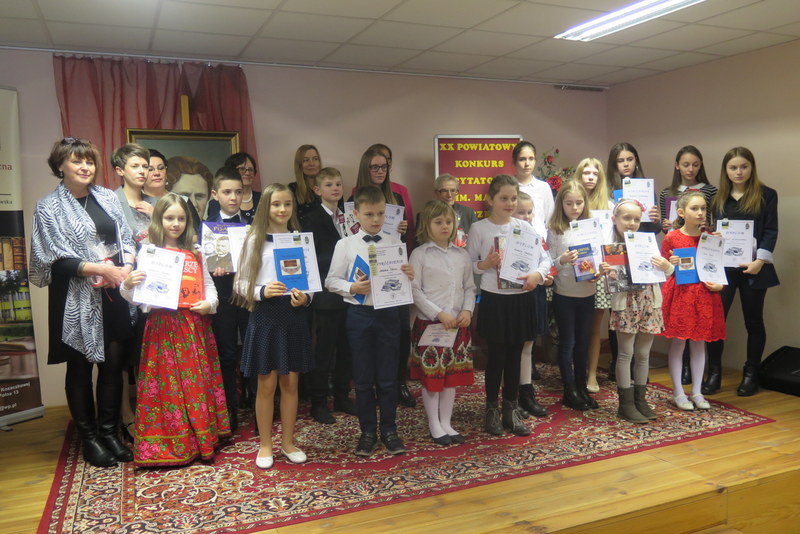 IMG 87011 Finał XX Powiatowego Konkursu Recytatorskiego im. Marii Kozaczkowej już za nami!