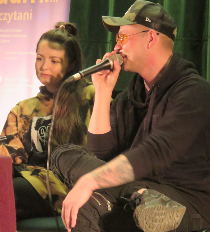 IMG 9389 Lanberry i Patryk Kumór na warsztatach  wokalnych z dąbrowską młodzieżą