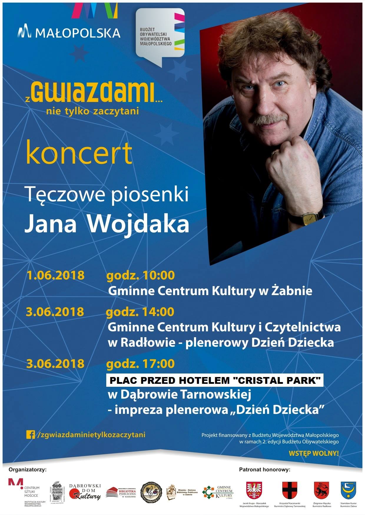 33704752 1833537466697432 8157327962480312320 n Kolejna atrakcja dla dzieci – zaproszenie na koncert Jana Wojdaka