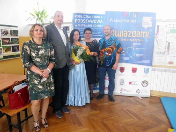 IMG 2170 Spotkanie z Edytą i Robertem Zarębskimi w filach MBP w Szarwarku i w Nieczajnie Górnej