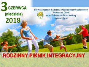 PiknikPD 3 06 2018 2 300x225 Zaproszenie na Rodzinny Piknik Integracyjny Stowarzyszenia na Rzecz Osób Niepełnosprawnych „Pomocna Dłoń”