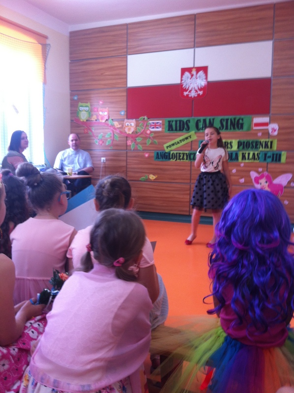 1 IMG 5237 II Powiatowy Konkurs Piosenki Anglojęzycznej dla kl. I III szkoły podstawowej „Kids can sing!”
