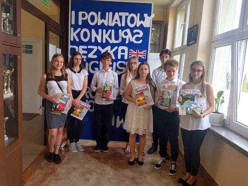 35284219 998027627021355 8692367264202096640 o1 Finał I edycji Powiatowego Konkursu Języka Angielskiego