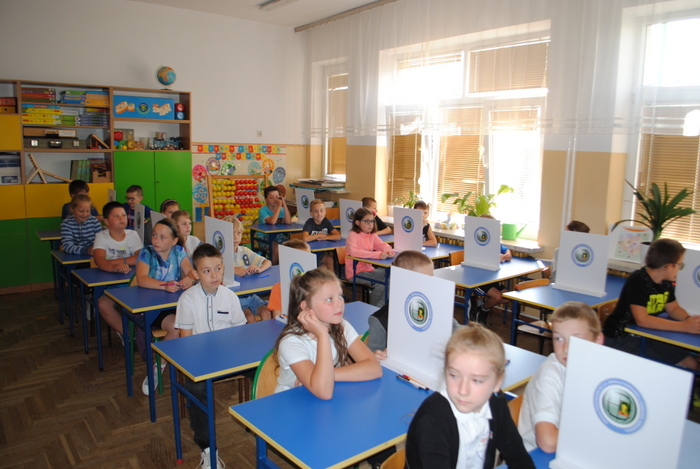 DSC 0510 XIV  Edycja  Powiatowego Turnieju Wiedzy BRD dla klas I –III „Wzorowo i bezpiecznie”