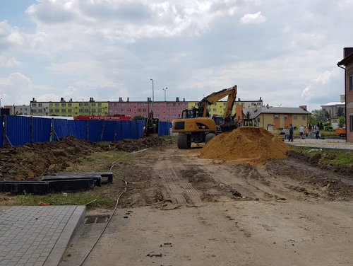 IMG 20180615 WA0001 Budowa drogi bocznej od ulicy Sucharskiego w Dąbrowie Tarnowskiej