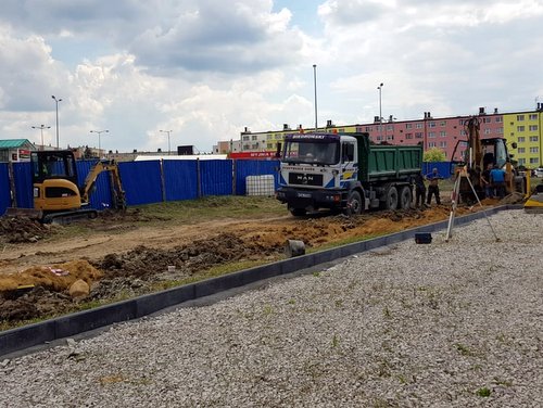 IMG 20180615 WA0006 Budowa drogi bocznej od ulicy Sucharskiego w Dąbrowie Tarnowskiej