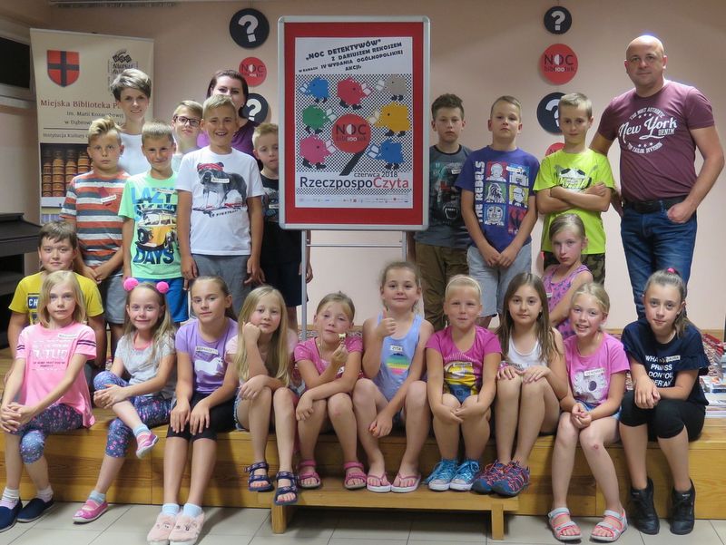 IMG 1936 Detektywi w akcji czyli „Noc Bibliotek” w Miejskiej Bibliotece Publicznej