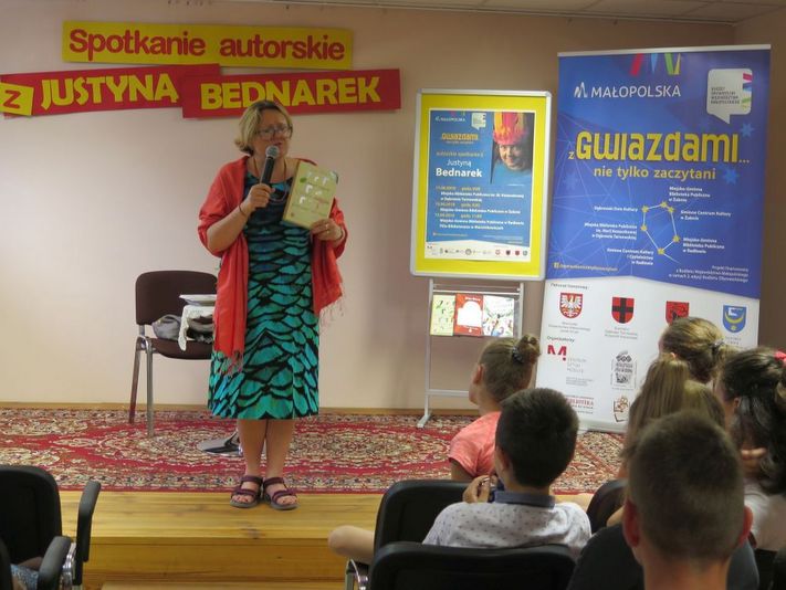 IMG 2032 Justyna Bednarek w ramach projektu „Z gwiazdami… nie tylko zaczytani”