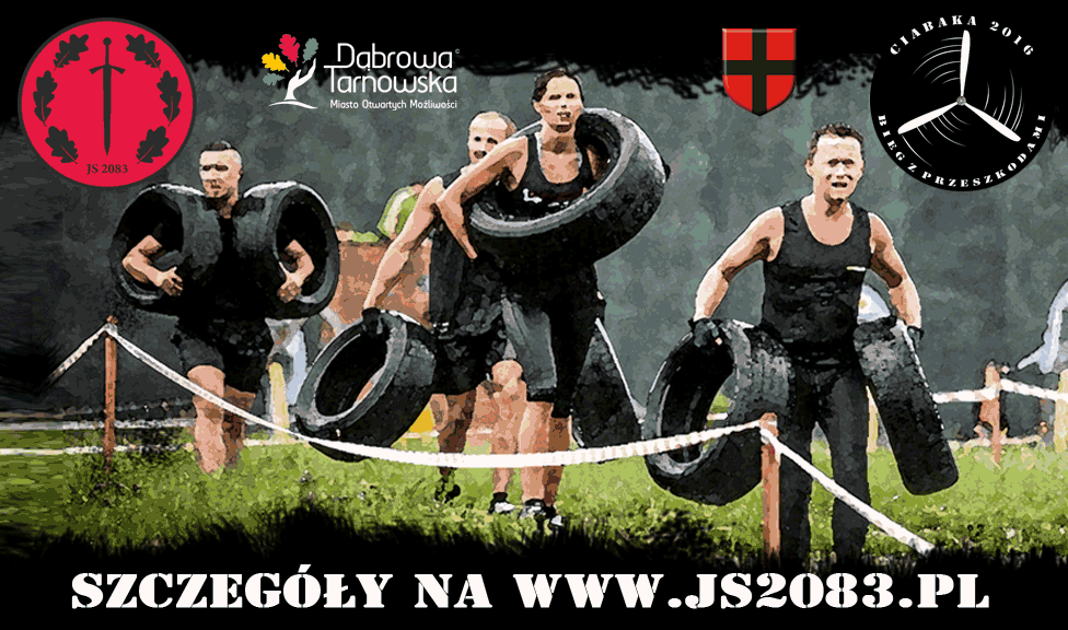 CIABAKA 2018 gif Zapraszamy na ekstremalny bieg z przeszkodami „CIABAKA 2018”