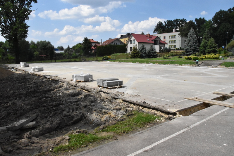 DSC 0499 Modernizacja boiska urazogennego przy PSP nr 3 w Dąbrowie Tarnowskiej