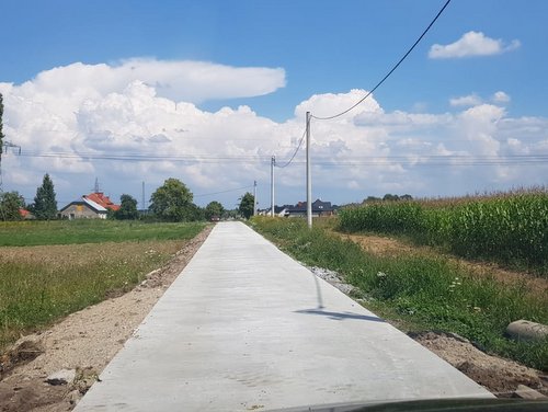 IMG 20180731 WA0006 Przebudowa drogi gminnej w Morzychnie