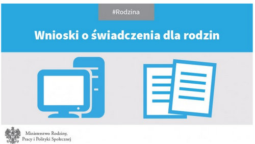 Wnioski DS i 500 str W sierpniu wnioski o świadczenia dla rodzin można składać również papierowo