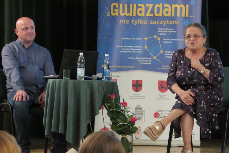 IMG 4434 Spotkanie z aktorką Grażyną Zielińską w Dąbrowskim Domu Kultury