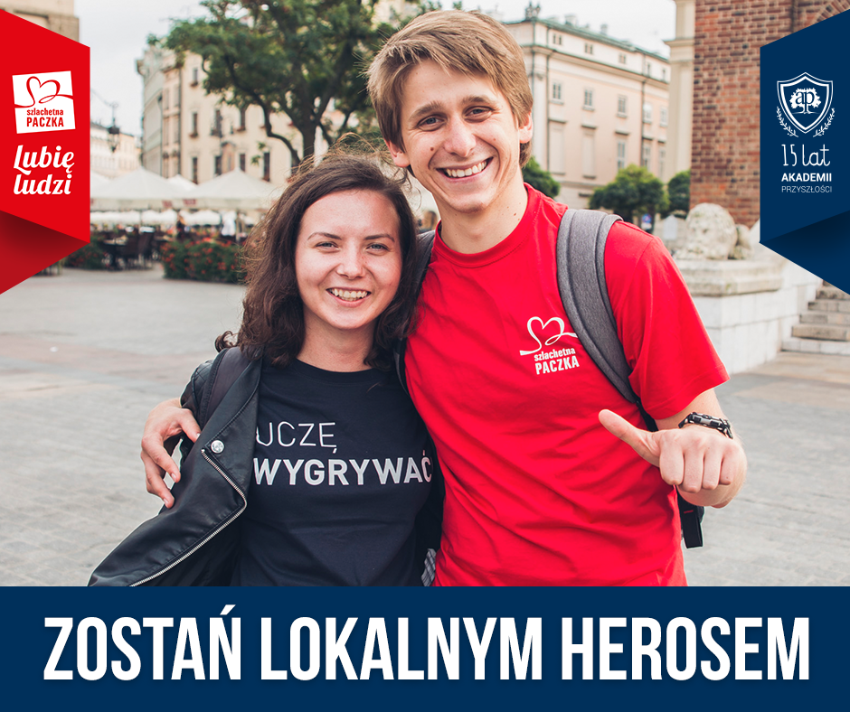 Wolontariat SZP Szlachetna Paczka Powiśle Dąbrowskie poszukuje Lokalnych Herosów!
