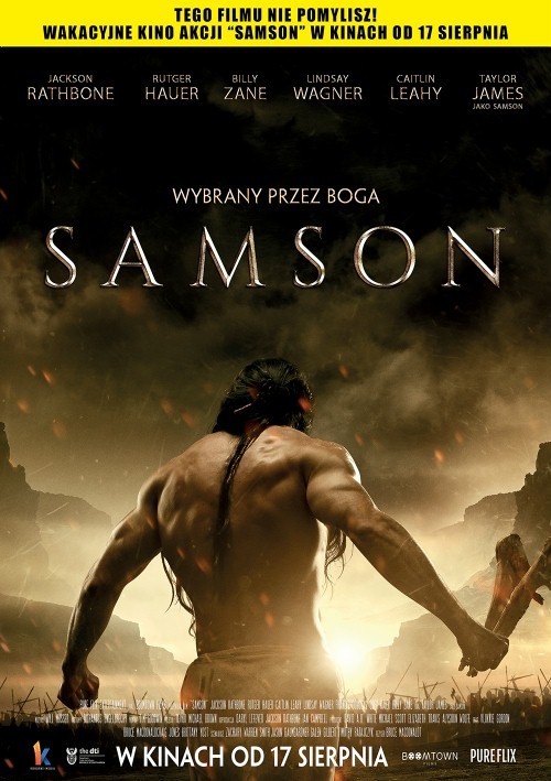 sam plakat 001 „Samson” – biblijna historia wśród wrześniowych propozycji Kina „Sokół”