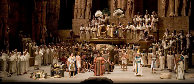 aida Monumentalna „AIDA” na inaugurację sezonu Metropolitan Opera