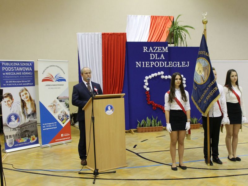 61 Uroczyste podsumowanie projektu „Razem dla Niepodległej” w Nieczajnie Górnej