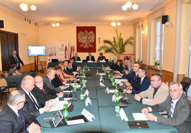 DSC 0487 Nadzwyczajna sesja Rady Miejskiej w Dąbrowie Tarnowskiej