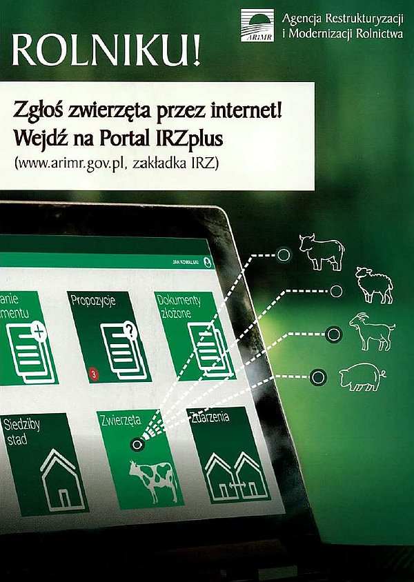 irzplus ulotka Aplikacja i portal IRZplus   zgłaszanie zdarzeń przez Internet