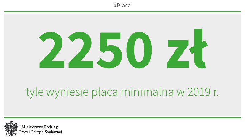 Dm0UOc2W0AANxUH.jpg large Płaca minimalna w 2019 roku
