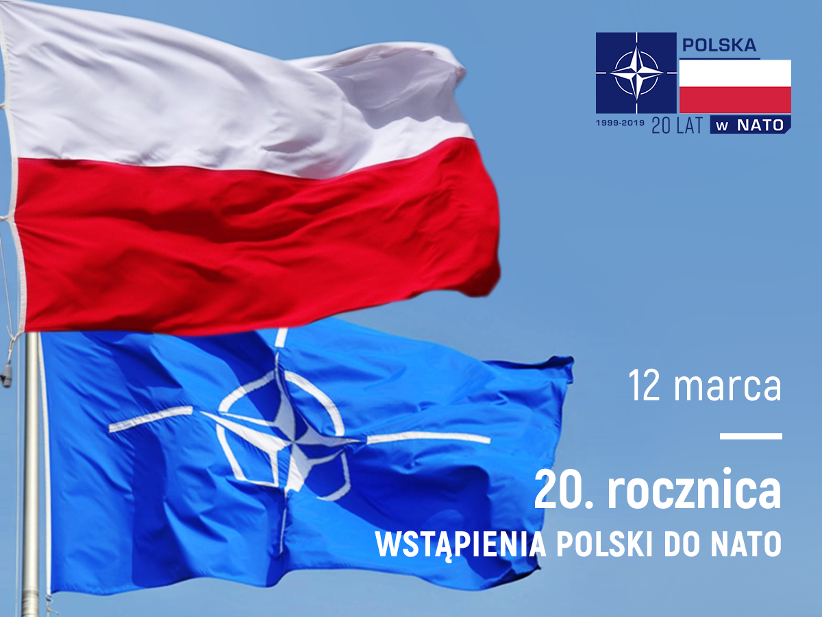 POL NATO 20lat 20 lat członkowska Polski w NATO