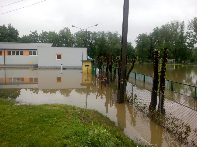 IMG 20190522 WA0030 Sytuacja powodziowa na terenie gminy Dąbrowa Tarnowska z dnia 22 maja br. godz. 8:00