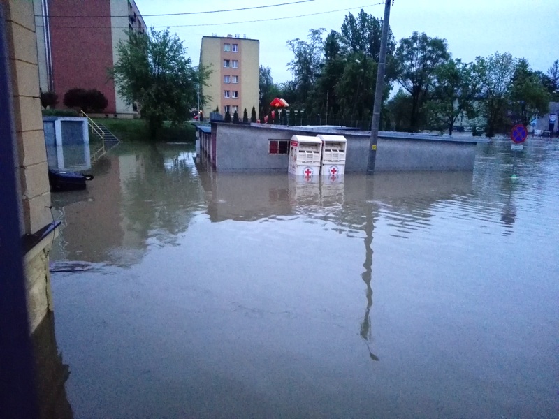 IMG 20190522 042940 Sytuacja powodziowa na terenie gminy Dąbrowa Tarnowska z dnia 22 maja br. godz. 8:00