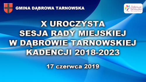 X SRMDT Uroczysta sesja Rady Miejskiej z odsłonięciem tablicy pamięci Mieczysława Pyrcza